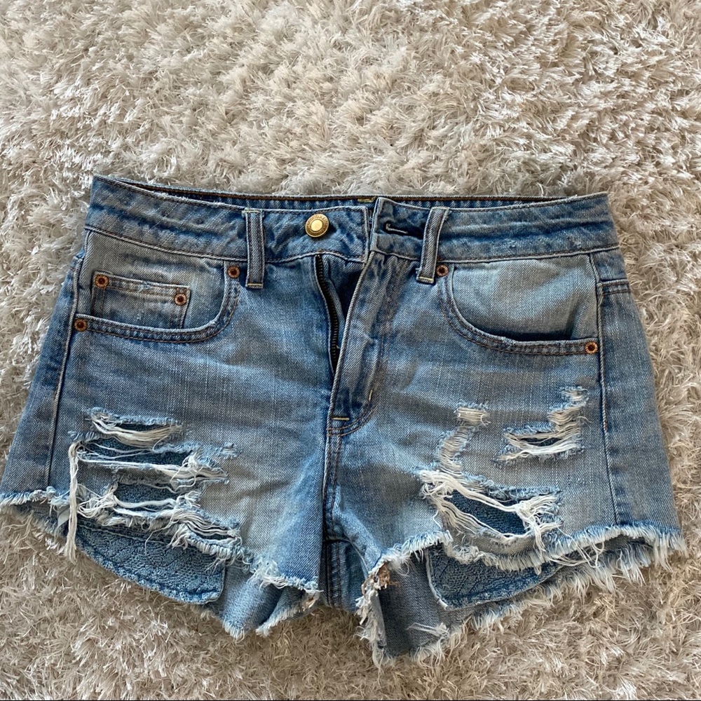 Hi-Rise Festival Jean Shorts